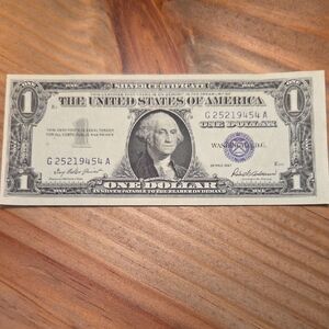 Series 1957 One Dollar Silver Certificate